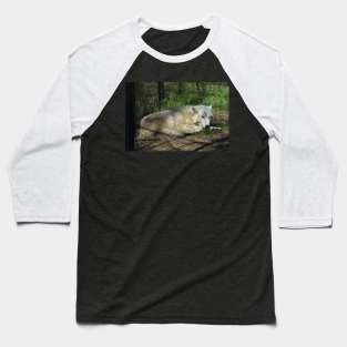 White Wolf Baseball T-Shirt